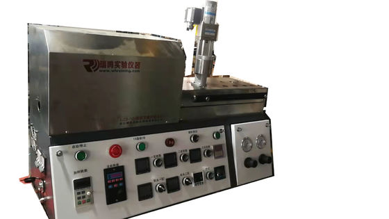 شراء 10kg Mini Lab Extruder with 0-300°C Temperature Range and 400x300x400mm Dimensions for Construction Material Testing online manufacture