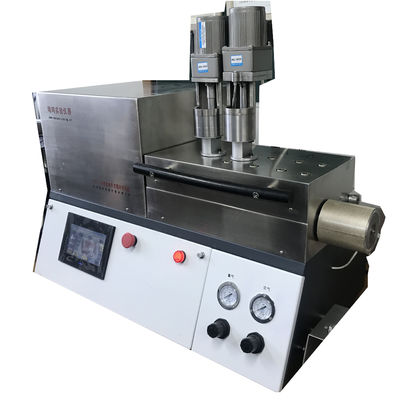 شراء Lab Scale Benchtop Micro Compounder Mini Twin Screw Extruder for plastics Polymer R&D online manufacture