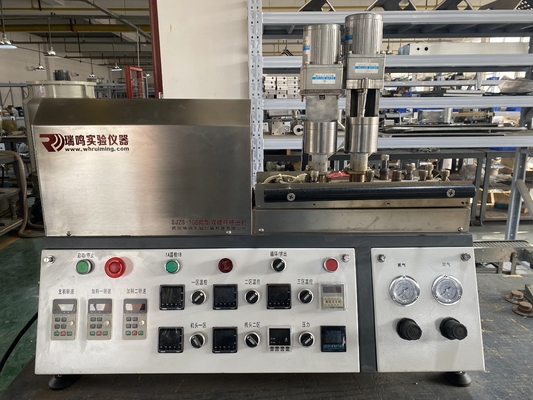 شراء جهاز بثق برغي مزدوج مخروطي صغير صغير لأبحاث الجرافين لمسحوق السيراميك الخاطفة online manufacture