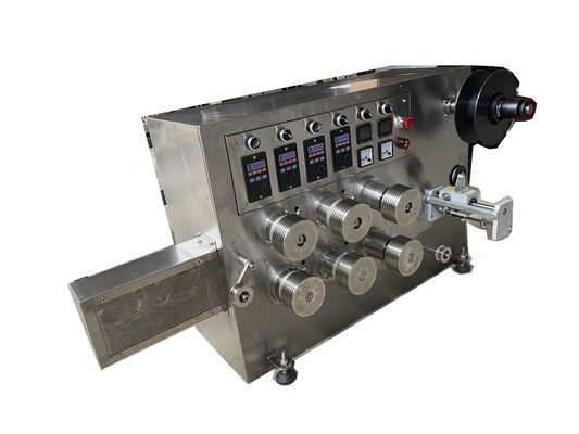 0.12KW آلات سحب الأسلاك التجريبية 160 مم ضياء العجلة
