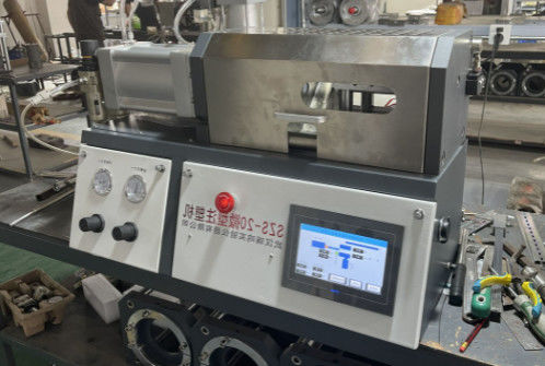 OEM 220V مختبر مايكرو التوأم برغي الطارد اثنين من منفذ التغذية