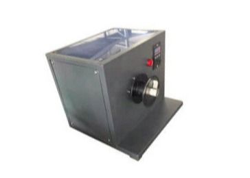 Dia 120mm التجريبية سلك أنبوب coiler آلة موقف عمل واحد